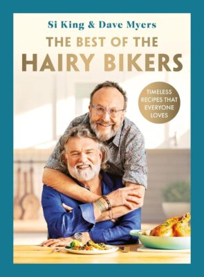 Book cover with a photograph of Si King and the late Dave Myers standing behind