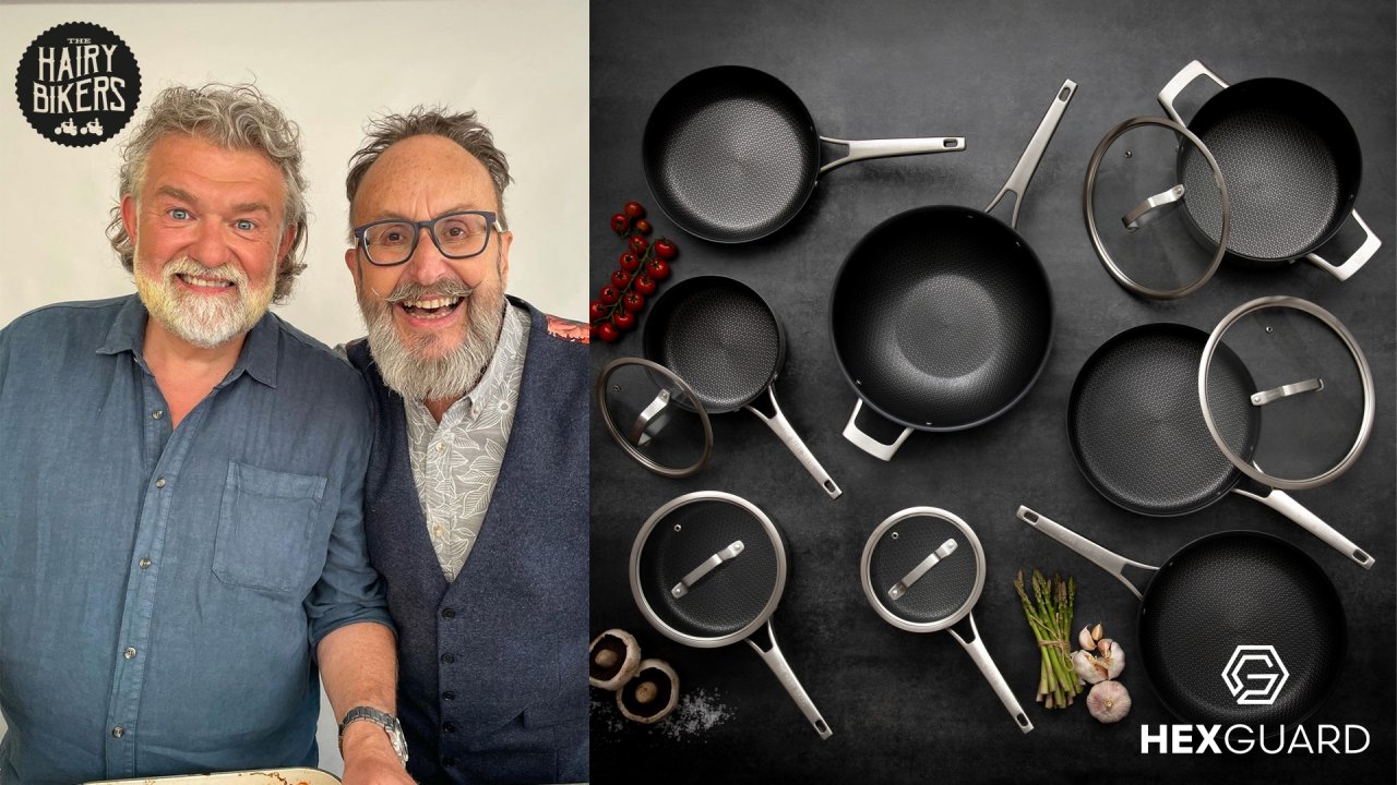 The HexGuard™ range of pans - Shop - Hairy Bikers