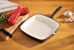 Enamelled 5 Piece Cast Iron Set