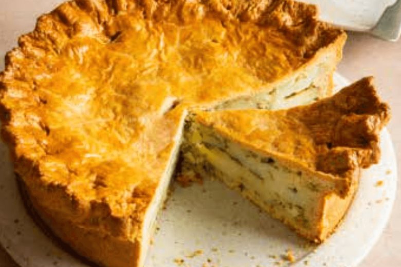 Cheese, Onion & Potato Pie