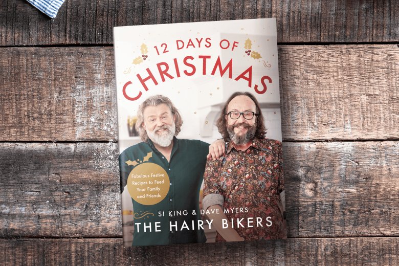 12 Days of Christmas book cover featuring Si King and Dave Myers