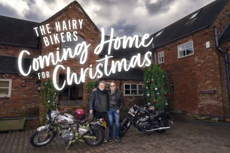 The Hairy Bikers Coming home for Christmas - photography: Neil Ferry/BBC