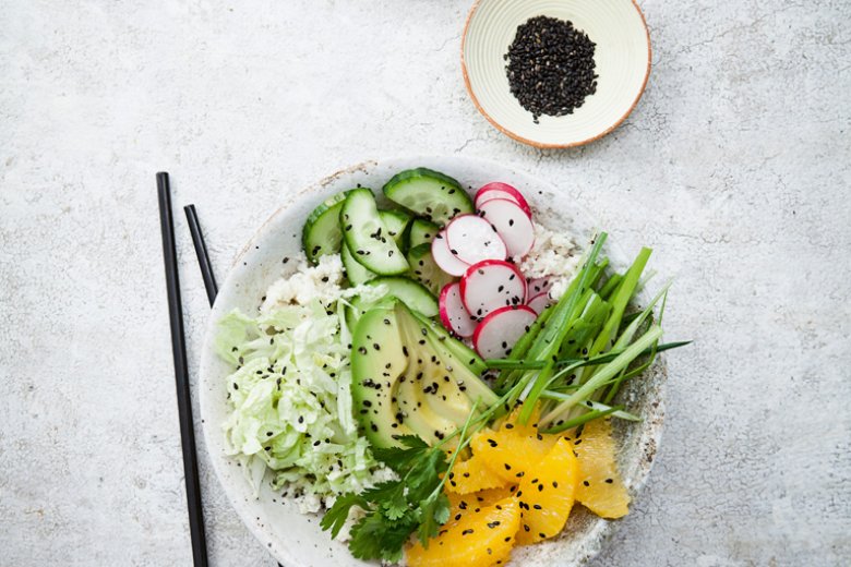 Avocado Poke Bowl