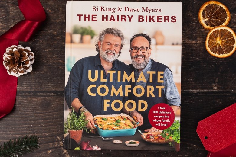 Ultimate Comfort Food book cover - Christmas presentation