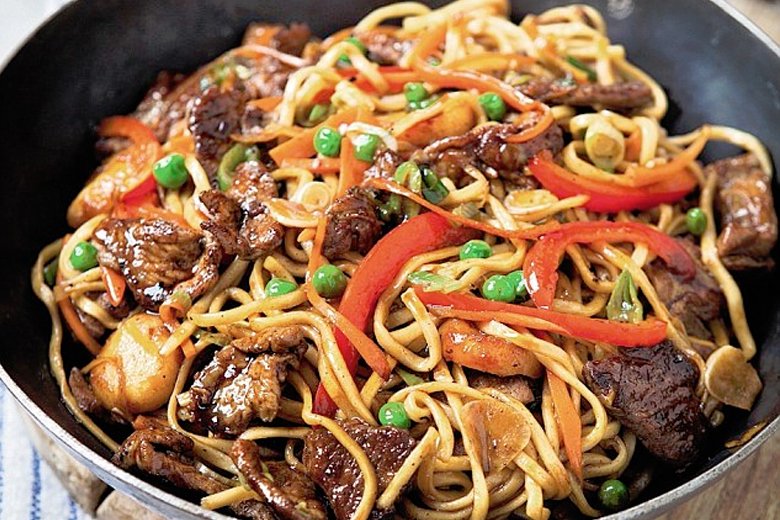 Pork chow mein 