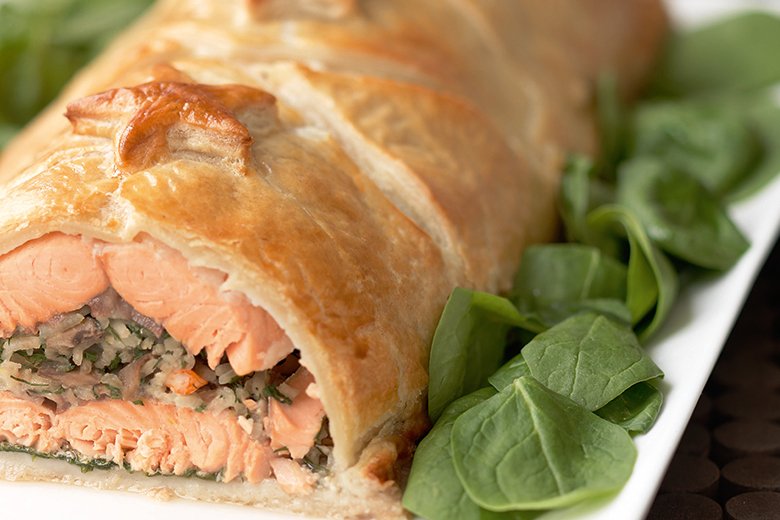 Salmon Coulibiac