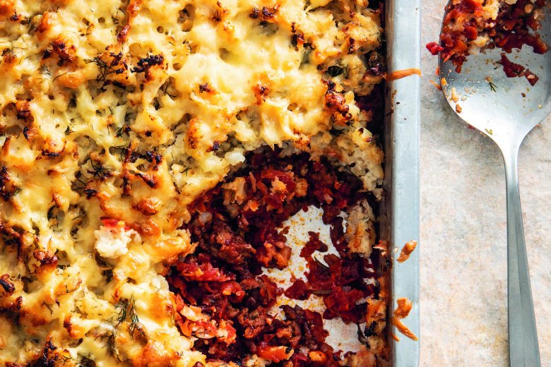 Shepherd's Pie with Cauliflower Mash