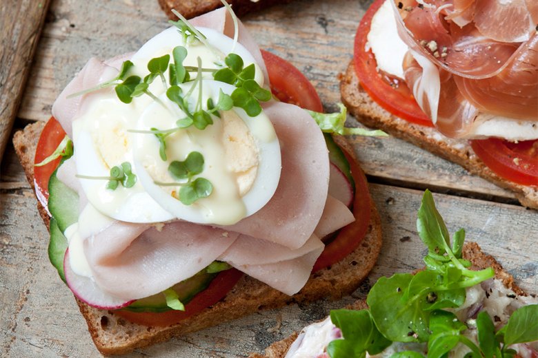 A very English Topless Sandwich