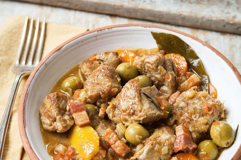 Veal & Olive Stew