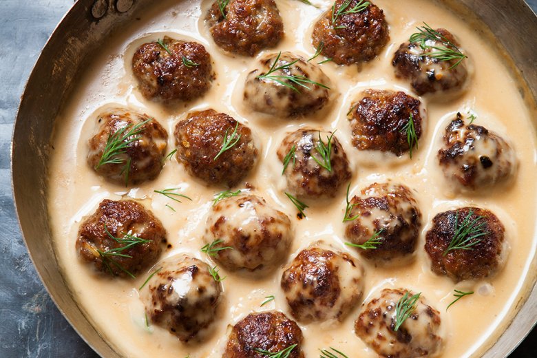 Wild boar meatballs