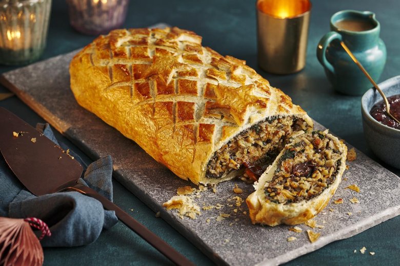 Christmas Veggie Wellington