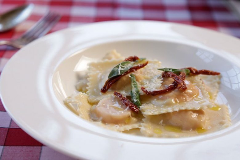 ​Butternut squash ravioli