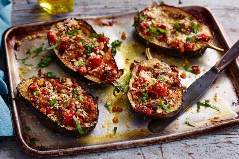 Stuffed Aubergines