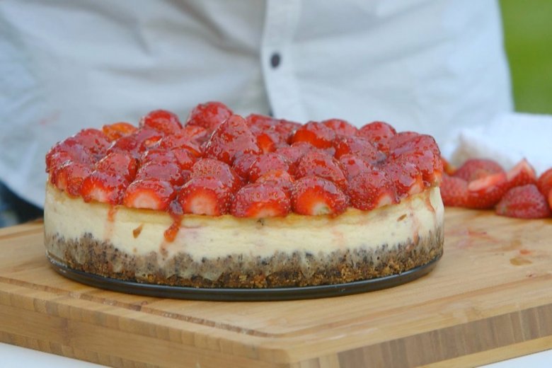 ​Vodka strawberry cheesecake