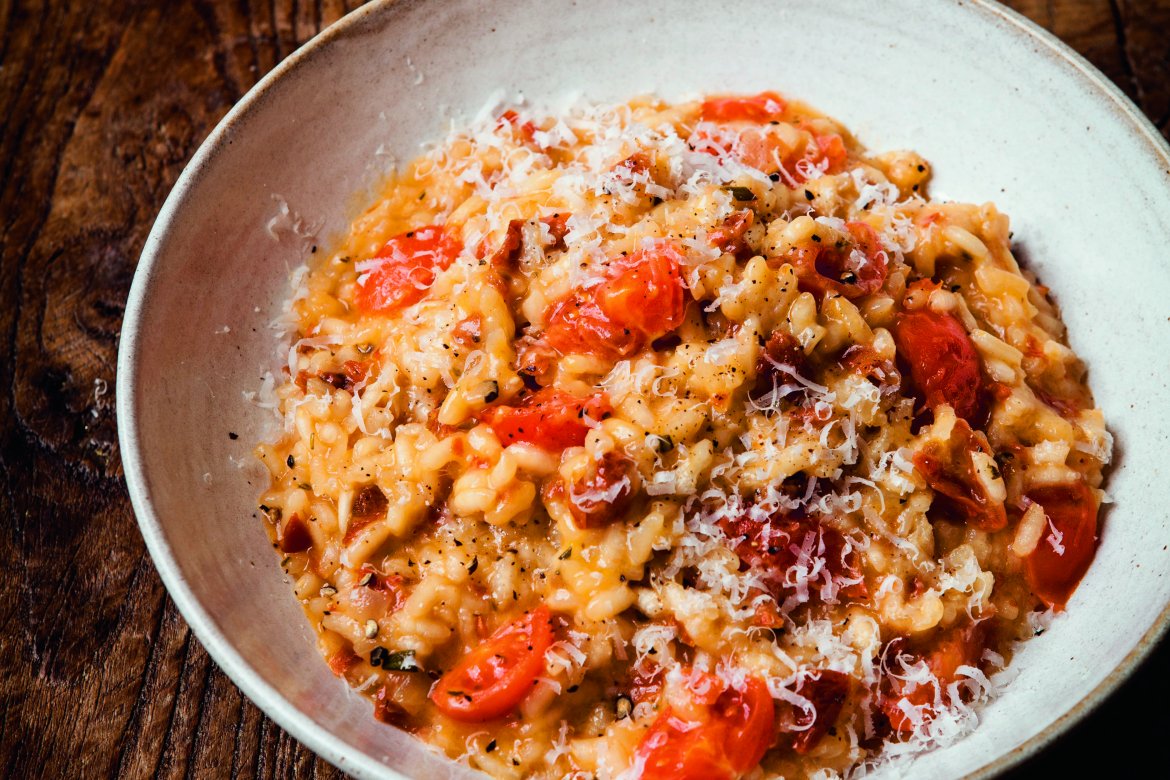 Sunblush Tomato Risotto