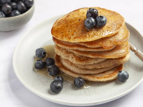American-style pancakes - Recipes - Hairy Bikers