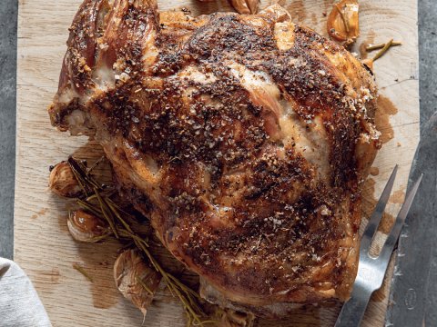 Slow-roast shoulder of Lamb - Recipes - Hairy Bikers