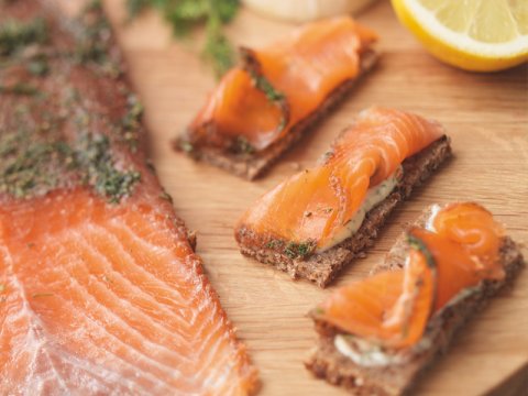 Christmas Gravlax with Dill, Treacle & Cumin