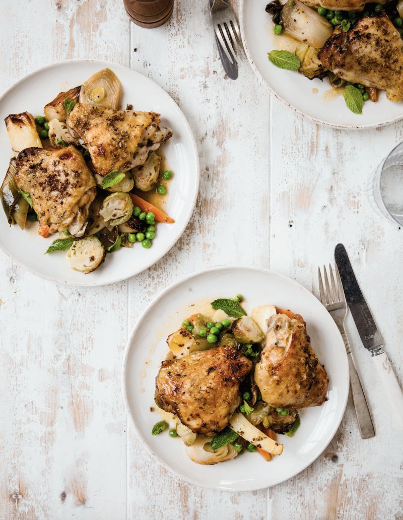 Winter chicken bake - Recipes - Hairy Bikers