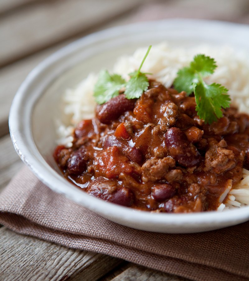 Chilli con carne - Recipes - Hairy Bikers