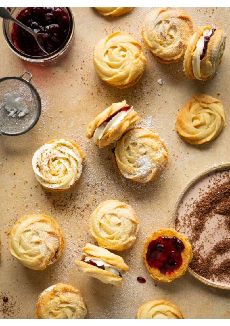 Cherry Viennese Whirls Recipes Hairy Bikers 